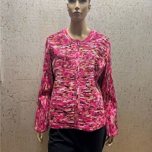 Laura Ashley Fuchsia Multicolored jacket